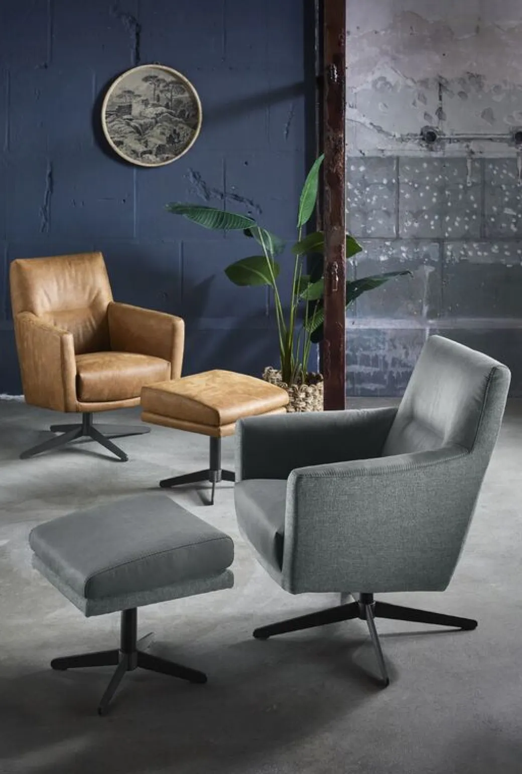 Draaifauteuil Morini